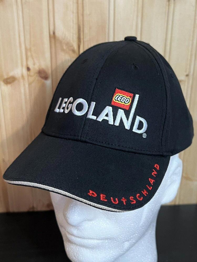 LEGOLAND Deutschland Black Adjustable Ball Hat Cap - Youth/Kids 8-12 Years
